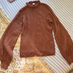 Rust/Orange Sweater